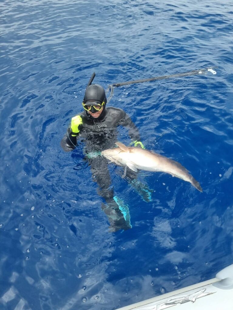 Αll-Day Spearfishing Trip from Kastelli to Antikythera